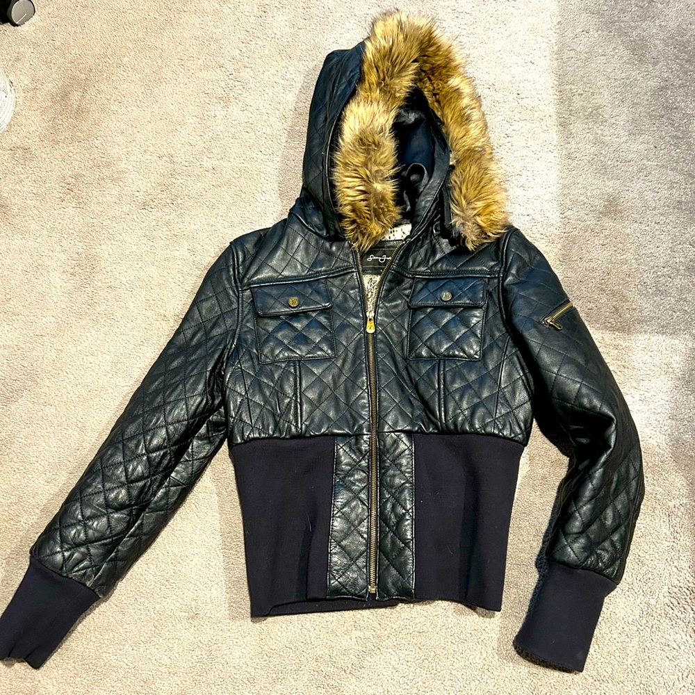 Sean John leather jacket